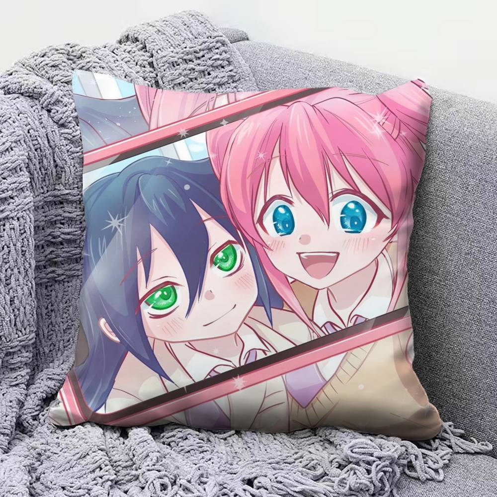 Watamote Tomoko Kuroki Home Sofa Cushion Covers and Aecorative Custom Pillow Covers