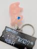 Mew Pokemon soft keychain figure Glow-in-the-dark type BANPRESTO authentic ships from japan