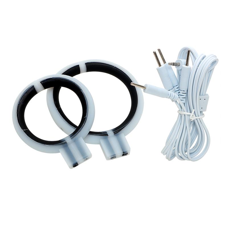 IKOKY Stromschlag-Penisringe, Physiotherapie-Ring, Therapie-Massagegerät, Penisringe, Produkte für Erwachsene, Sexspielzeug für Männer, männlicher Masturbator