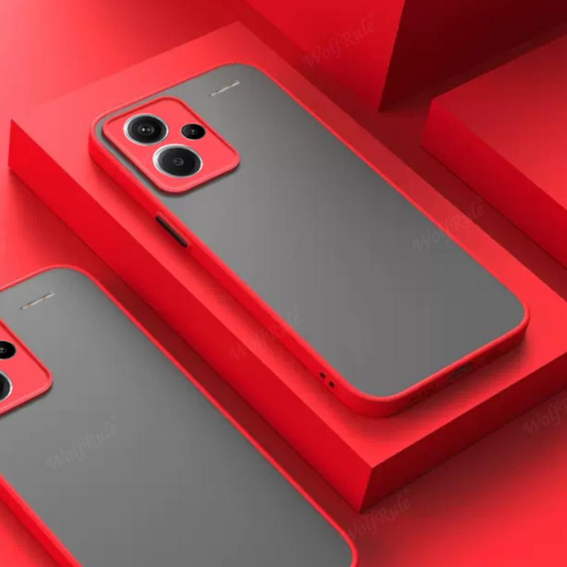 Für Redmi Note 13 Pro Plus Hülle Cover Xiaomi Redmi Note 13 Pro Plus Capas Klar Durchscheinend Matt Fundas Redmi Note 13 Pro Plus