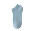 Men's Casual Cotton Ankle Socks: All-Season, Solid Colors, Sweat-Absorbent, Breathable, Non-Slip, Invisible.