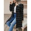 Europe And The United States Fashion Big Size Women's Cross-border Fall And Winter Fat MM Suit Jacket