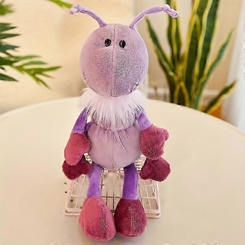 Cute Simulation Colorful Ant Plush Toy Doll Small Doll Claw Machine Doll Childrens Day giftZZ14