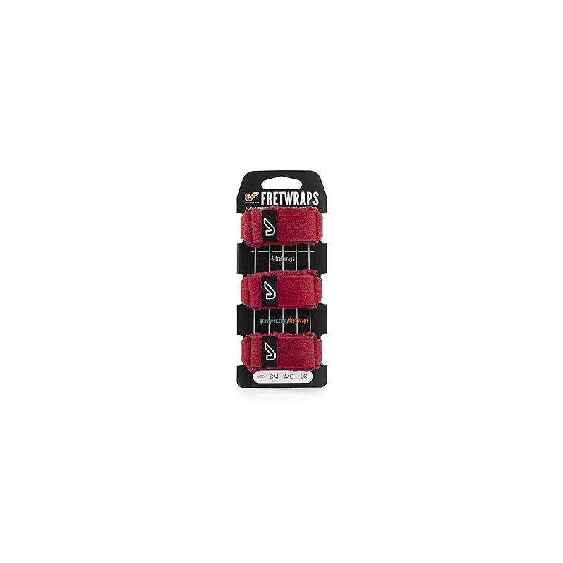 

Gruv Gear groove gear FretWraps 3-PACK FW-3PK-REDSM fret wraps