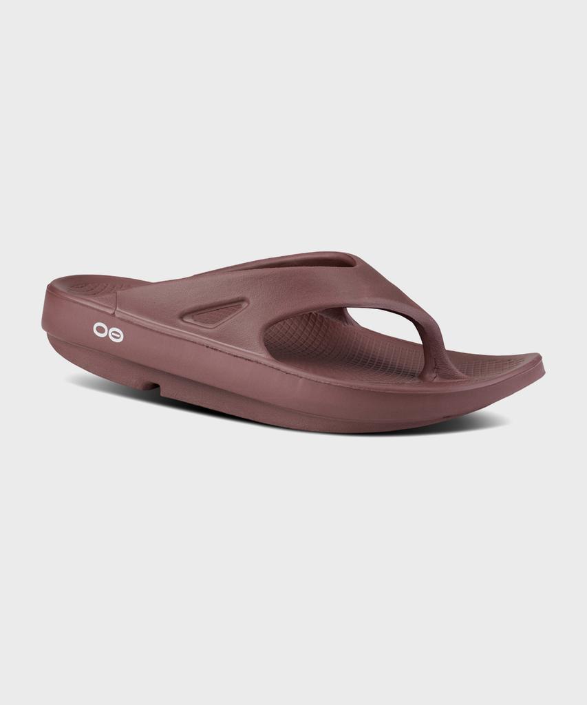 Oofos [Ooriginal] Deep Red Unisex Flip-Flops