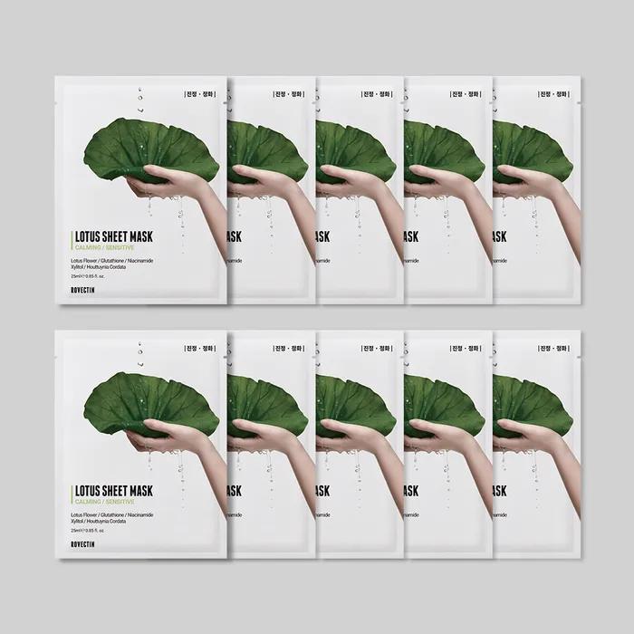 Rovectin Calming Lotus Water Mask 10-pack (2 boxes of 5)