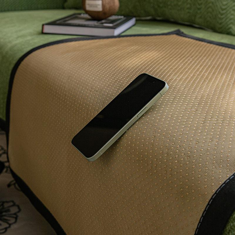French Retro Sofa Cushion Universal In All Seasons  New Non-Slip Seat Cushion Advanced Sense Straight Row Sofa Seat Cushion Cover Cloth