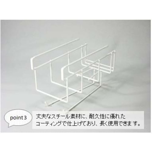 Frischhaltefolienhalter & Küchenpapierhalter (einhändiger Schnitt) Kein Bohren oder Schrauben erforderlich Hergestellt in Japan