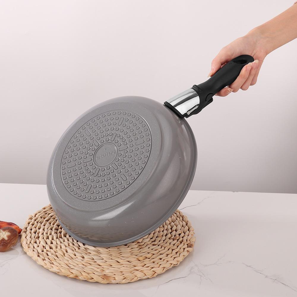 Heat-resistant Frying Pan Handle Knob-style Buckle Pot Hand Grip Detachable Pan Handle  Farmhouse