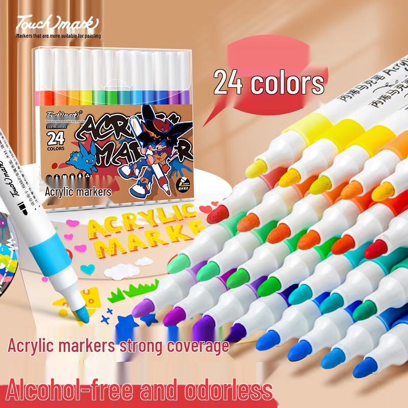 Touch Mark Acrylic Marker Pens