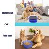 Pet Water Bowl No Spill 2L Spill Proof Clear Dog Water Bowl Anti Splash No Mess Cat Water Dispenser for Sloppy Messy Drinkers