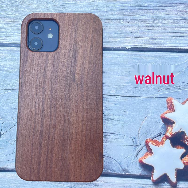 Retro-Stil Holz iPhone 12/12 Pro Max Grafikdesign Schutzhülle
