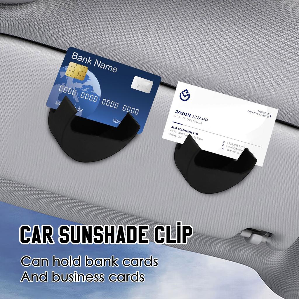 Car Sunshade Clip Multifunctional Card Storage, Stable And Not Shaking Car Assistant