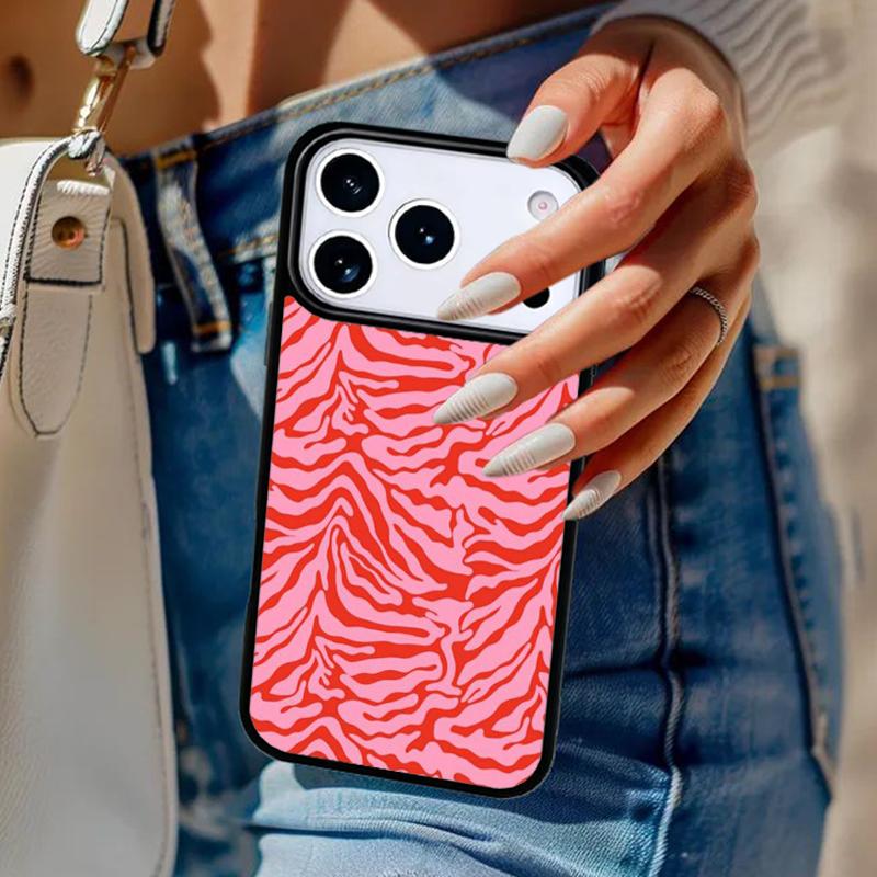 Animal Pattern Zebra Phone Case For iPhone 17 Air 14 15 13 12 Max Cover For Apple 14 15 16 16e 11 Pro Max Plus Coque