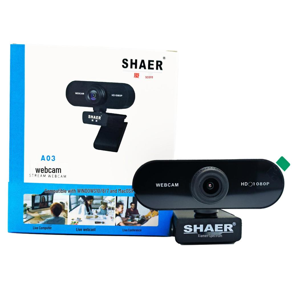 Full HD 1080P/4K USB Webcam for Desktop and Laptop