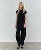 Seolan Cotton Crochet Knit_Black