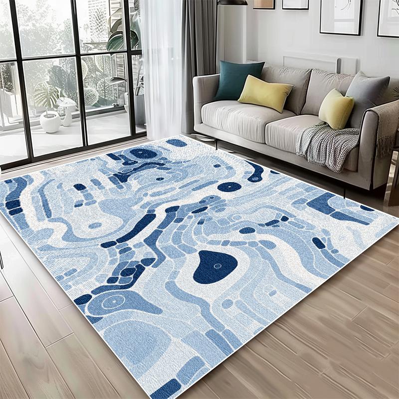 Modern Luxury Geometric Carpet Living Room Abstract Bedroom Decoration Sofa Non-slip Rug Office Balcony Coffee Tables Floor Mat