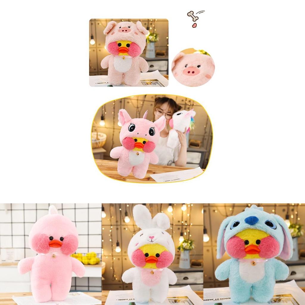 Soft Plush Lalafanfan Cafe Duck Unicorn Totoro Panda Toy Great Kid's Gift