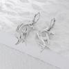 Contemporary Alloy Dragon Earrings For Women Fashion Street Style