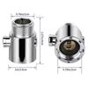 Shower Head Control Switch Flow Water Stop Valve Shower Heads One-Button Pause Water Controller Bathroom Accessories