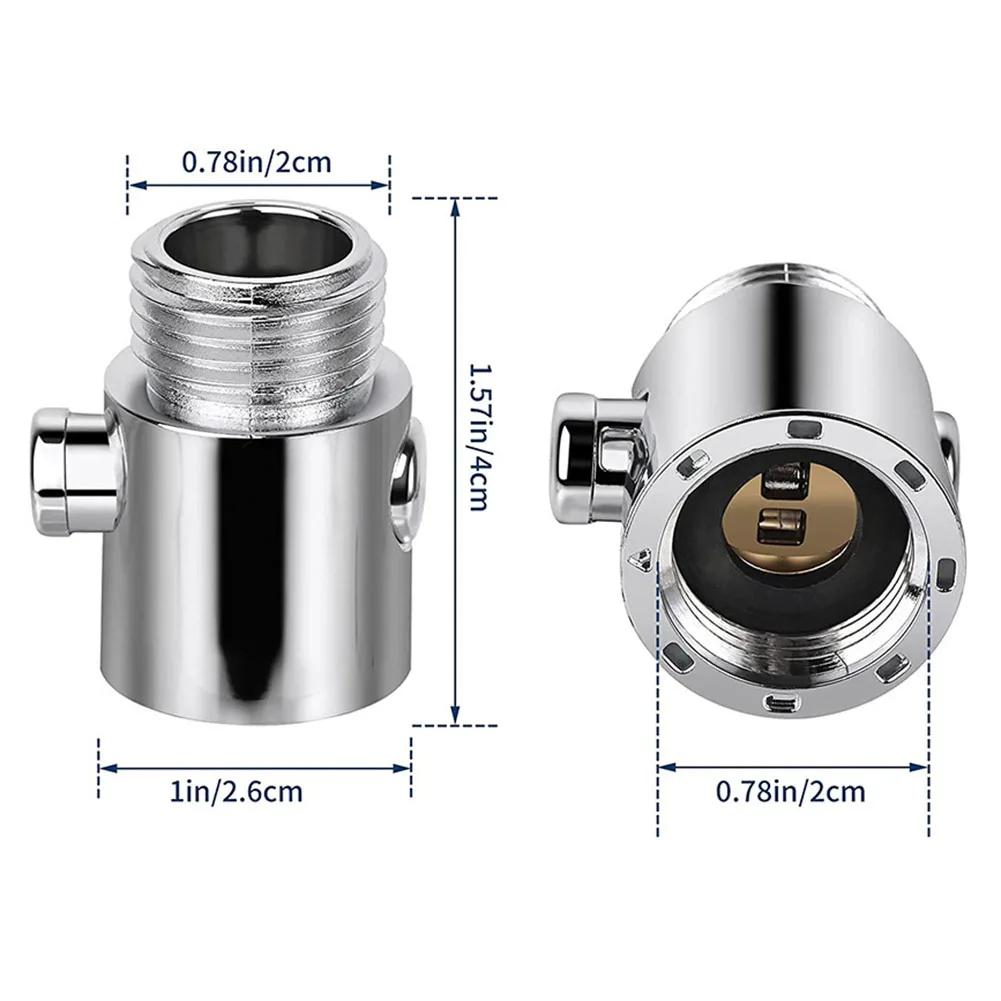 Shower Head Control Switch Flow Water Stop Valve Shower Heads One-Button Pause Water Controller Bathroom Accessories