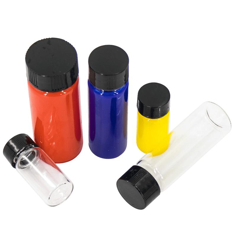 Bingyu BY-2468 Clear Glass Screw-Cap Lab Bottles 5 mL