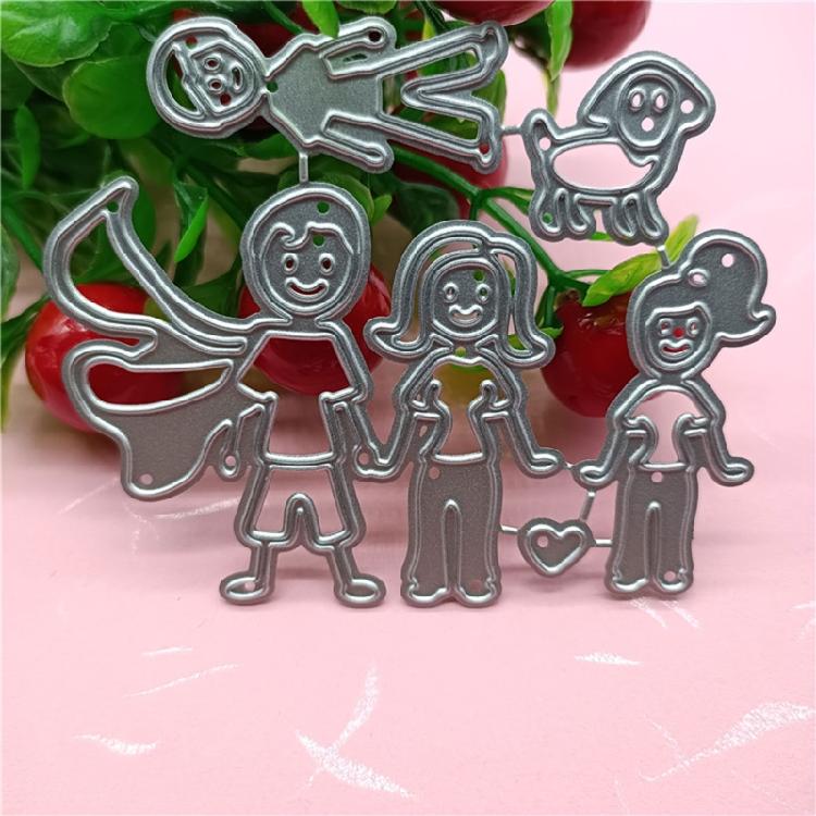 CarbonSteel Metal Cutting Dies Handmade Crafts Children Kids Girls Boys