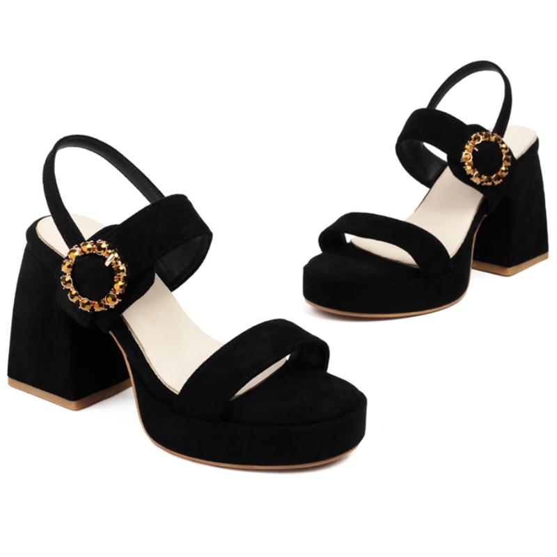 Fashion Pink Summer Sandals Shoes for Women High Heels Platform Flip Flops Large Size 45 50 Straps Black Nude Dance Party Shoes Ladies