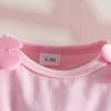 Newborn Baby Girl Applique Mesh Dress with Headband, Autumn/Winter Long Sleeve Knitted Fabric Splice