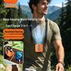 Portable High-Speed Hanging Waist Fan with Long Battery Life for Outdoor and Construction Use