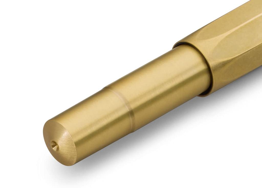 Kaweco Brass Sport Fountain Medium Officially Imported Pen, Nib, BRFP-BR,