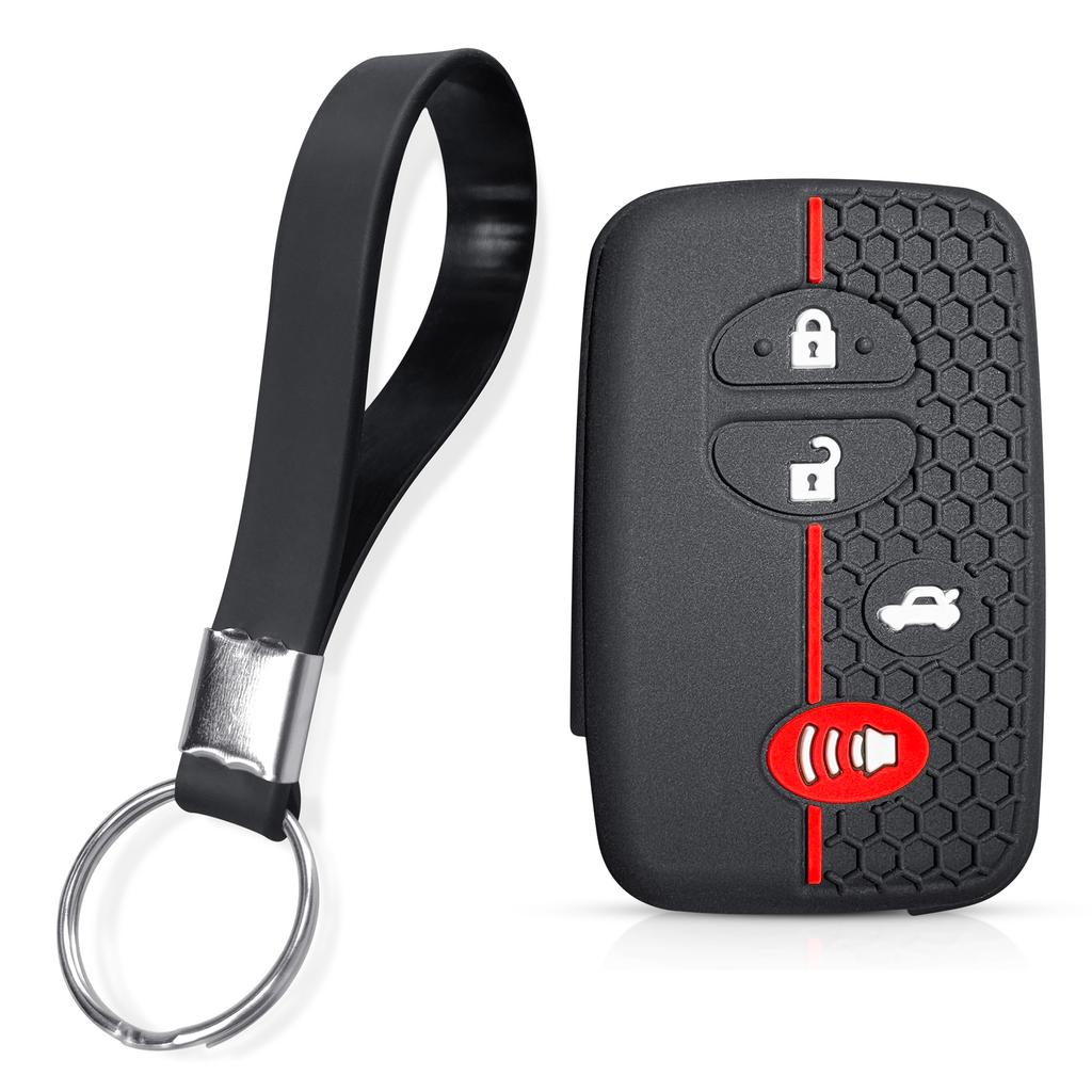 Silicone Car Key Fob Cover Case For Toyota Prius Venza land cruiser prado 150 Camry Crown RAV4 Corolla for Subaru Key Proctor