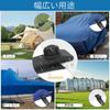 Tibemi Tent Clips, Tarp Clips, Set of 10, Strong Fixation,
