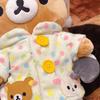Rilakkuma Pajama Doll Lala Bear Japanese Easy Bear Doll Wearing Pajama Cute Doll Bear Girl Boy Birthday Gift Anime Surrounding