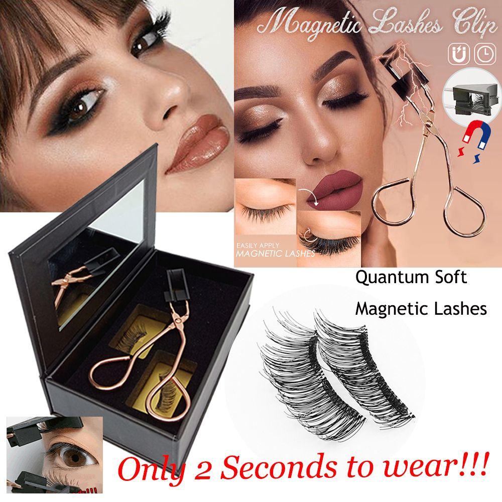 Buy to Wear Eyelash Curler Quantum Soft False Eyelashes No Glue Need Eyelashes