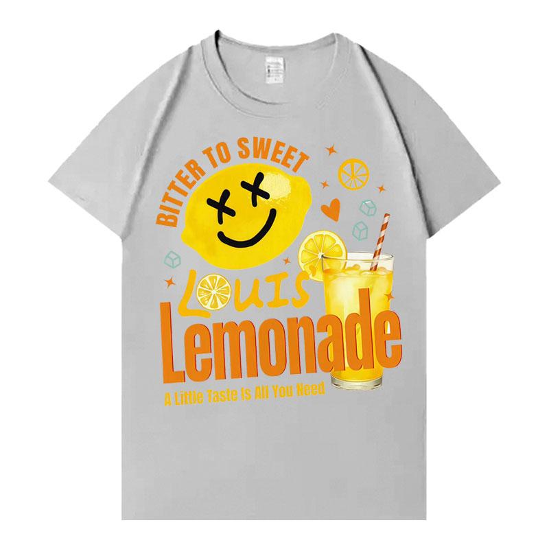 Rapper Louis Lemonade Tour Hip Hop Tee Shirt Women Oversized Fashion Aesthetic Cozy Short Sleeve Tshirts Fans Casual Streetwear