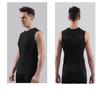 Men's Quick-Dry High-Elastic Sport Vest - Short-Sleeved Tight-Fit for Fitness, Basketball, and Running