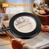 LED Beauty Magnifier Lamp for Nails & Microblading - Flicker-Free, Dimmable, Eye Protection, Three-Color Options