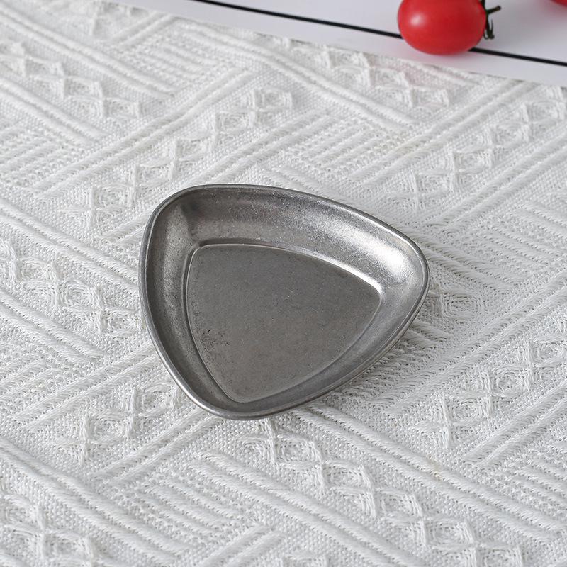 Koreanisches BBQ Edelstahl Würzteller für den Heim- und Gewerbegebrauch