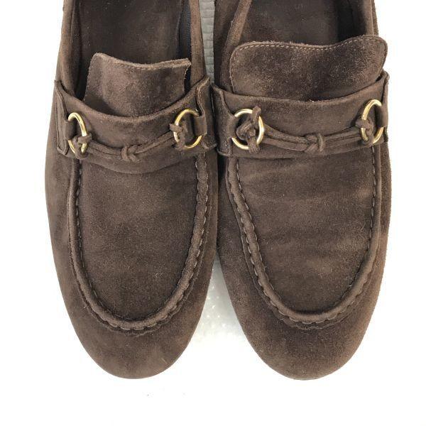 Italien Barneys NY Wildleder Bit Mokassin 39 24.5 Braun Business Kleiderschuhe(GEBRAUCHT)