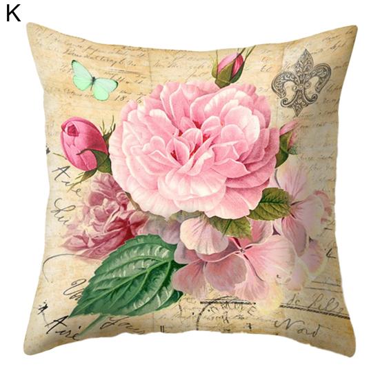 Acquista Federa per cuscino vintage con fiori e farfalle, federa per divano, arredamento per casa e ufficio in Italia a partire da 4.64