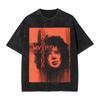 Tricouri Spălate 2026 Lady Gaga Mayhem Hip Hop Retro Vintage High Street Streetwear Tricouri cu Mânecă Scurtă cu Imprimeu Top Bărbați Femei Harajuku
