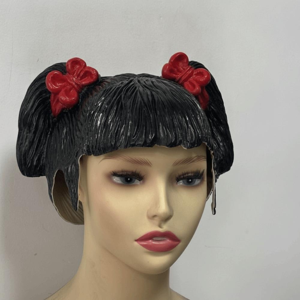 Short Bob Cosplay Wig Realistic Bob Hair Wig Fashion Accessory Overhead Masks Makeup Event