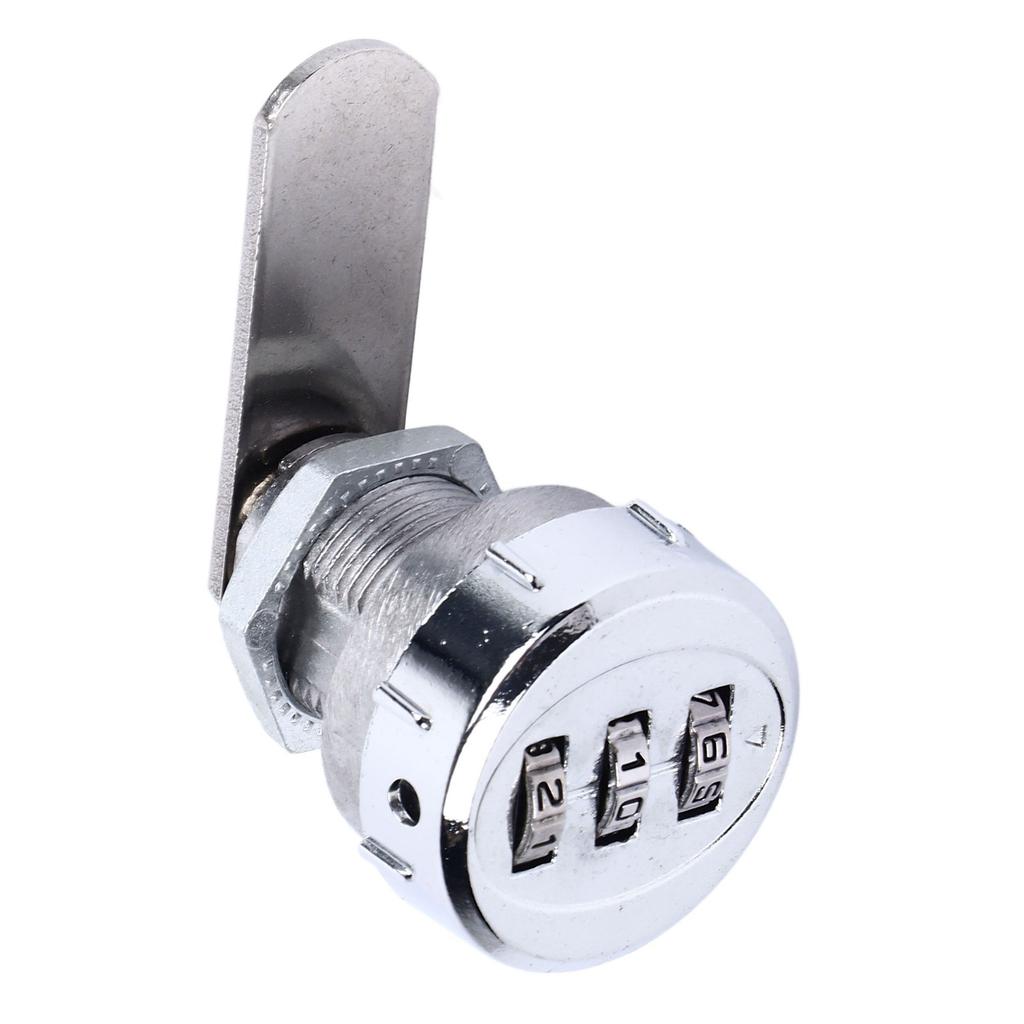 Combination Cabinet Cam Lock   3 Digit Password Mechanical Cabinet Lock for Drawer Mailbox  