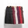 Gilet imbottito leggero da donna di media lunghezza, strato interno, cappotto invernale, elegante abbigliamento da pendolare