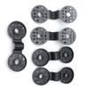 20Pcs Black Plastic Shade Net Clips  Garden plant trellis net installation