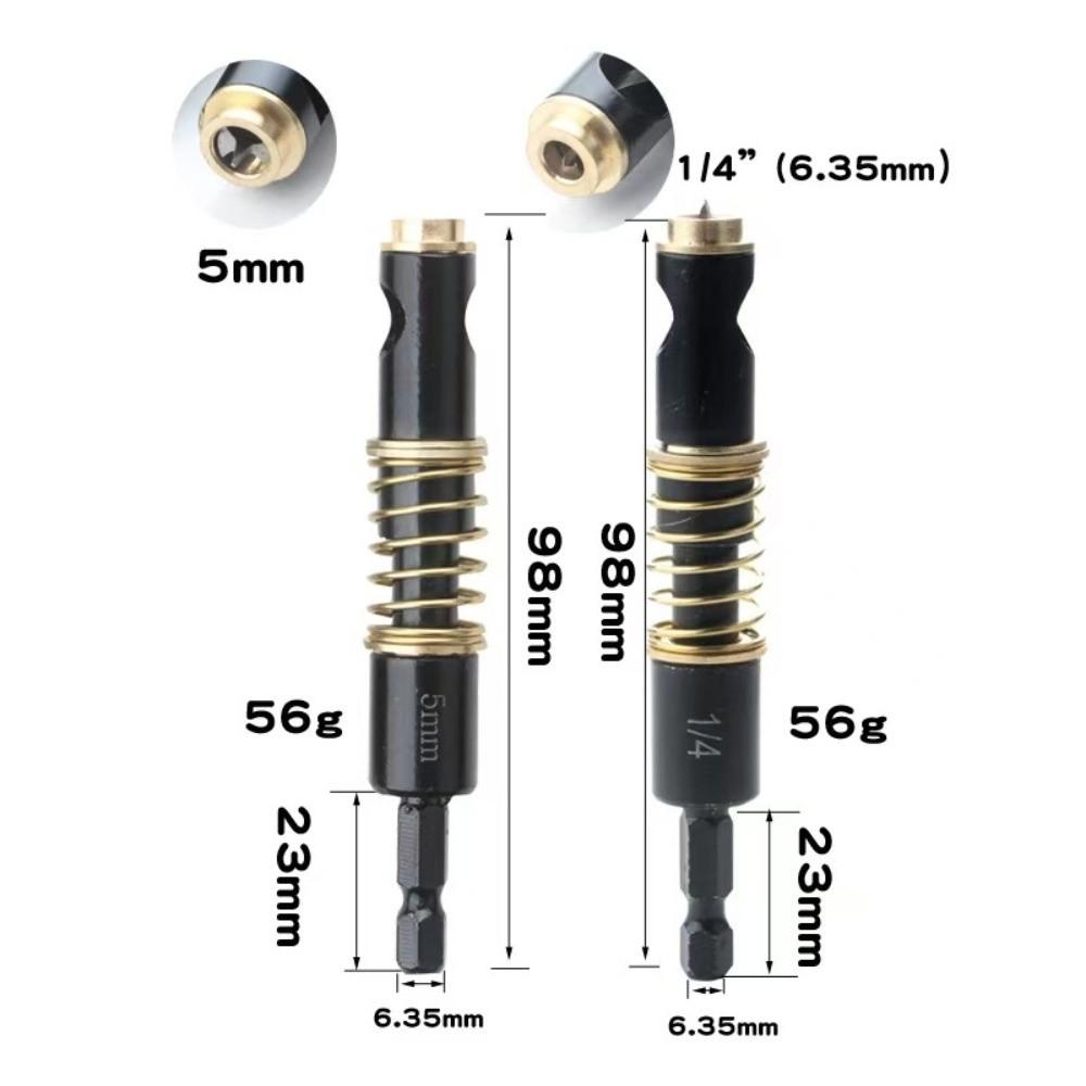 5mm Diameter Hinge Drill Bit Spring-Loaded Guide Woodworking Drill Bit For Door Hinge Installation