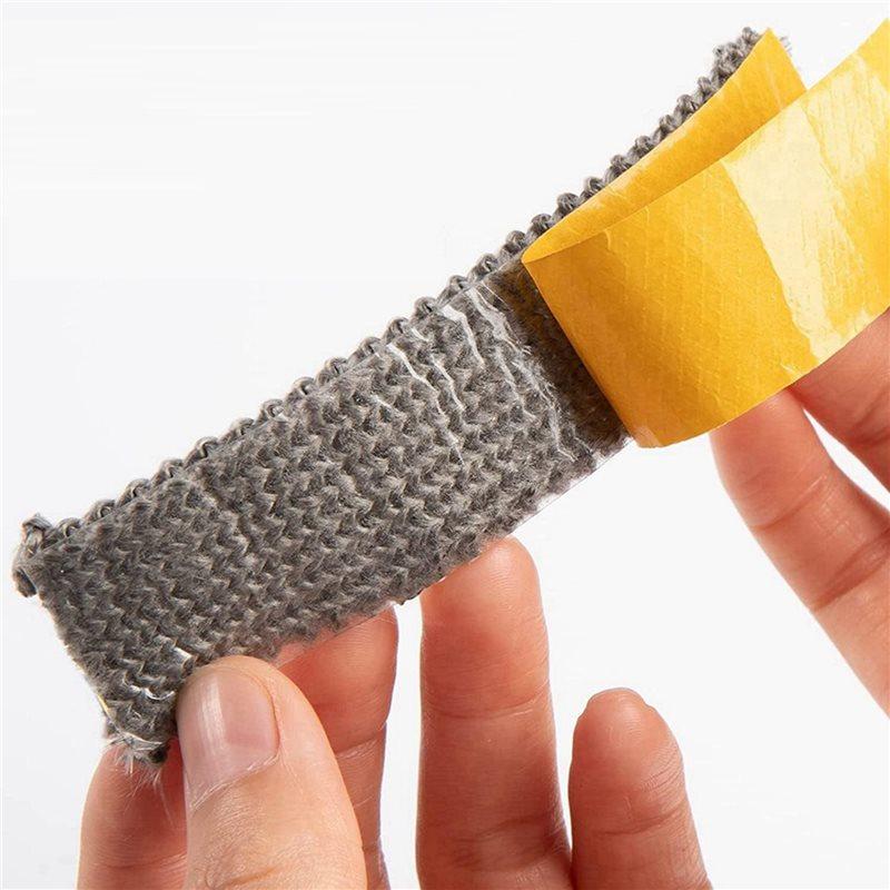 2X High Temperature 2M Fibreglass Rope Wood Stove Door Seal Gasket Fireplace Seal Rope Wood Stove Gasket,3Mmx10mmx2m