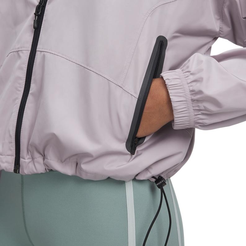 Under Armour Unstoppable SS25 Casual Loose Breathable Jacket Women Jacket Dawn-Gray-Pink 1389677-009