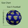 1pc FIFA World Cup Theme Football, Size 5 Soccer Ball Outdoor Athletic Training Ball, Unique Style, Exquisite Holiday Gift